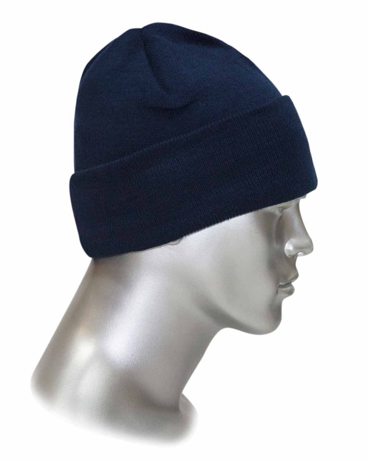 Шапка трикотажная синяя Шапка трикотажная синяя
