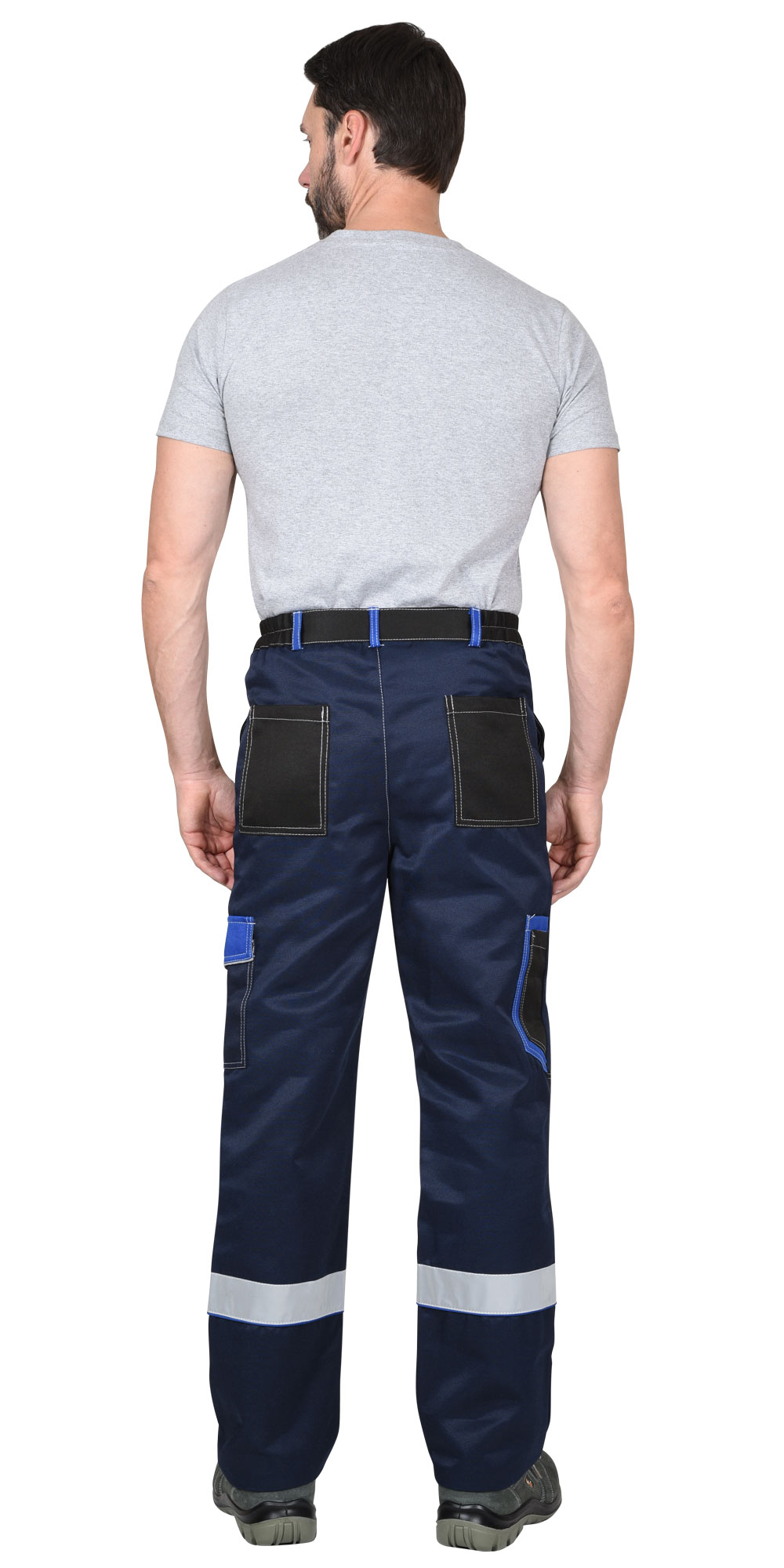 Костюм СИРИУС-ПОЛИНОМ куртка и брюки, синий с черным и васильковым, СОП Костюм СИРИУС-ПОЛИНОМ куртка и брюки, синий с черным и васильковым, СОП