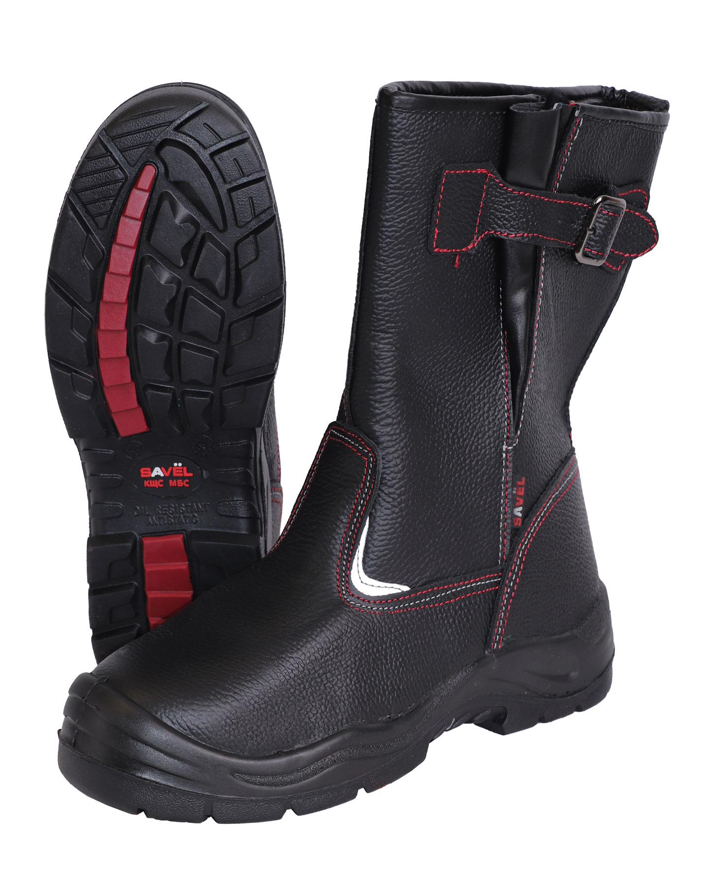 Сапоги СИРИУС, кожа, ПКП, нат. мех, ПУ-Нитрил Сапоги СИРИУС, кожа, ПКП, нат. мех, ПУ-Нитрил