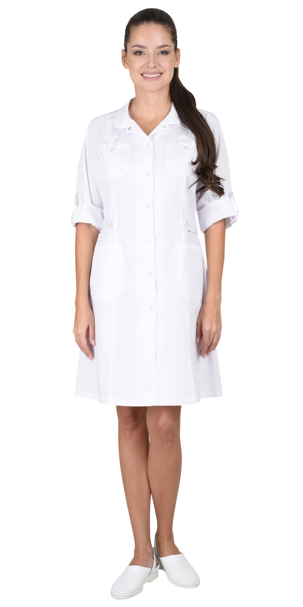 Халат СИРИУС-ГЛЭМ женский белый Халат СИРИУС-ГЛЭМ женский белый