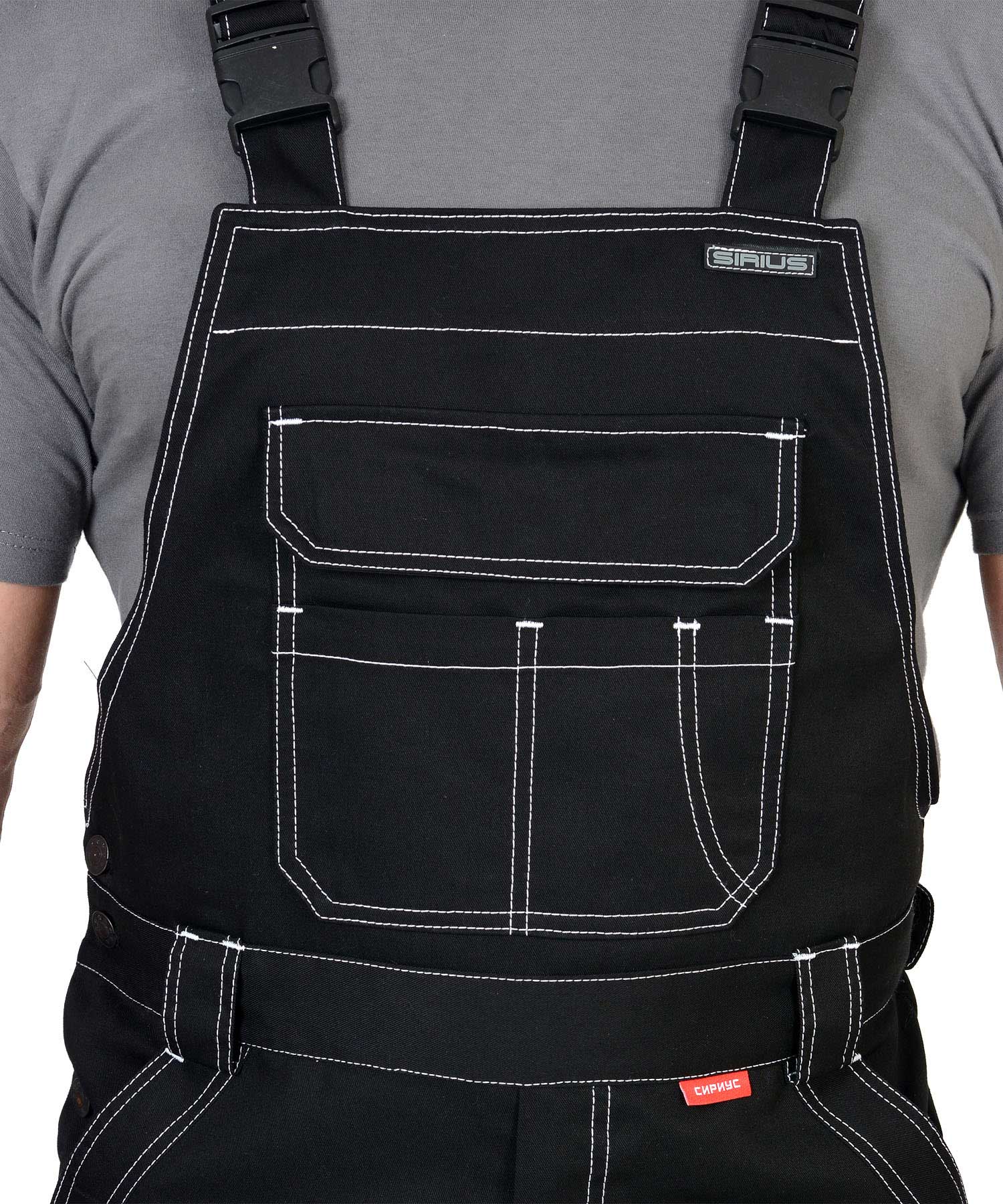 Полукомбинезон СИРИУС-ПРЕСТИЖ черный Полукомбинезон СИРИУС-ПРЕСТИЖ черный