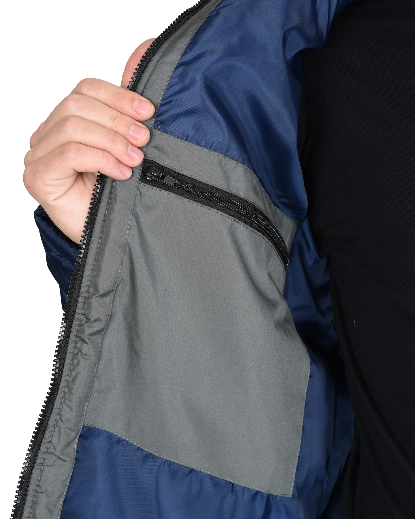 Куртка СИРИУС-УРБАН синяя с серым Куртка СИРИУС-УРБАН синяя с серым