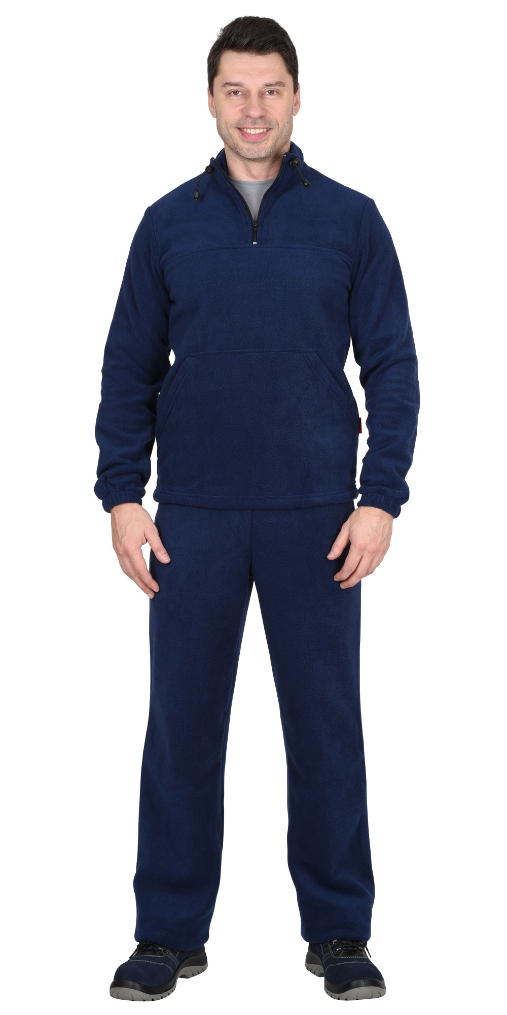 Костюм флисовый куртка, брюки темно-синий Костюм флисовый куртка, брюки темно-синий