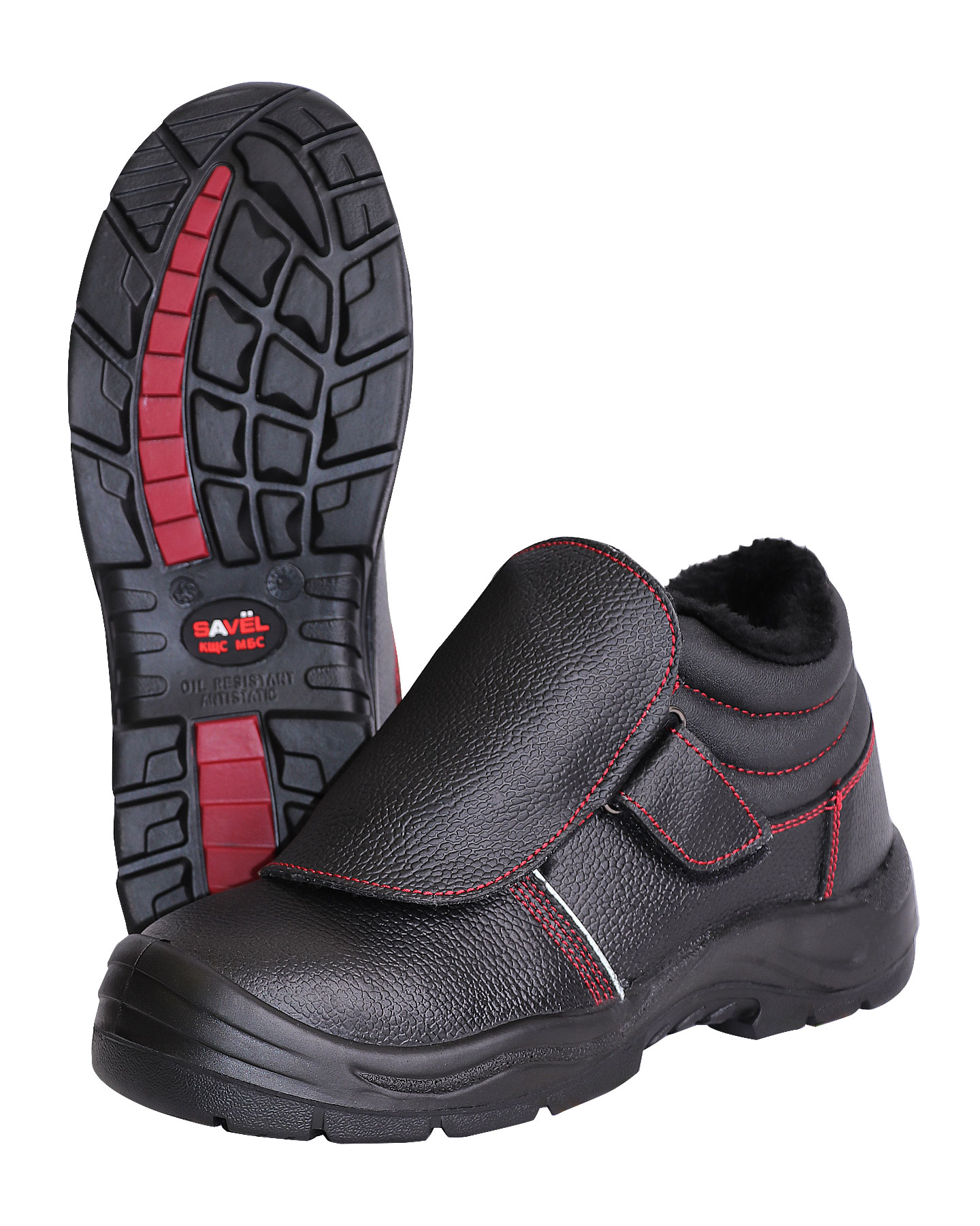 Ботинки СВАРЩИК-СИРИУС, кожа, ПКП, иск. мех, ПУ-Нитрил Ботинки СВАРЩИК-СИРИУС, кожа, ПКП, иск. мех, ПУ-Нитрил