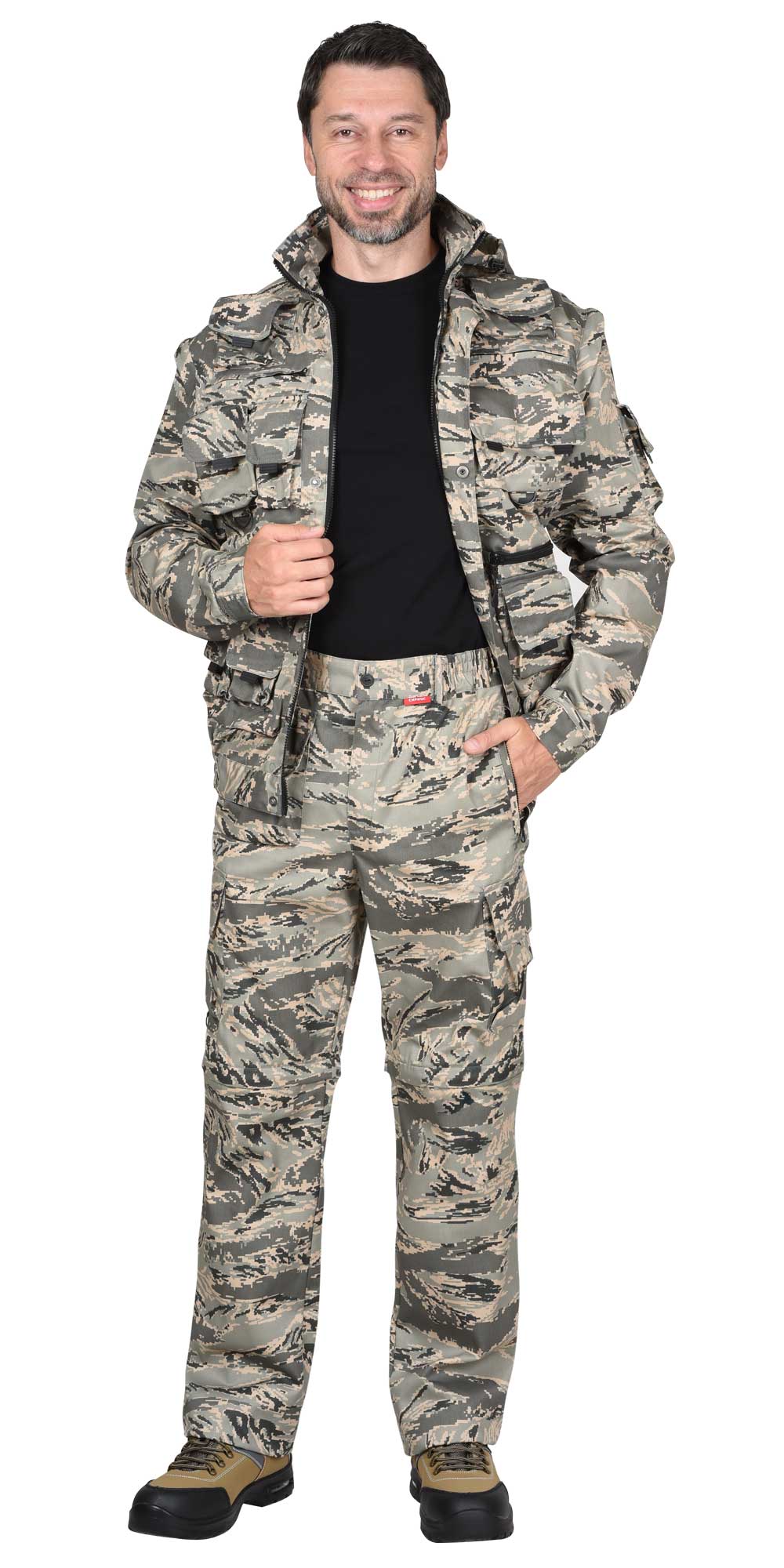 Костюм СИРИУС-ТИГР куртка, брюки (тк.Твилл) КМФ Легион Костюм СИРИУС-ТИГР куртка, брюки (тк.Твилл) КМФ Легион