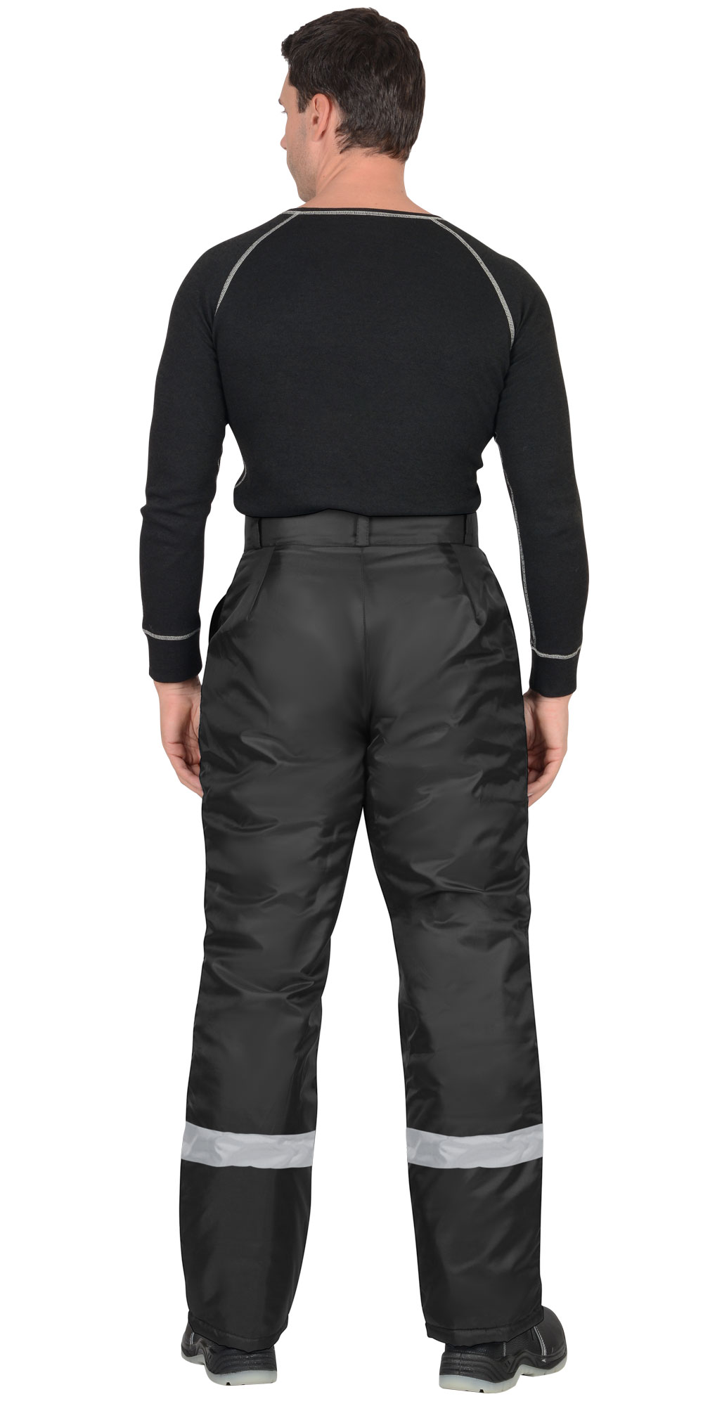 Брюки СИРИУС-РОСТ черные с СОП Брюки СИРИУС-РОСТ черные с СОП