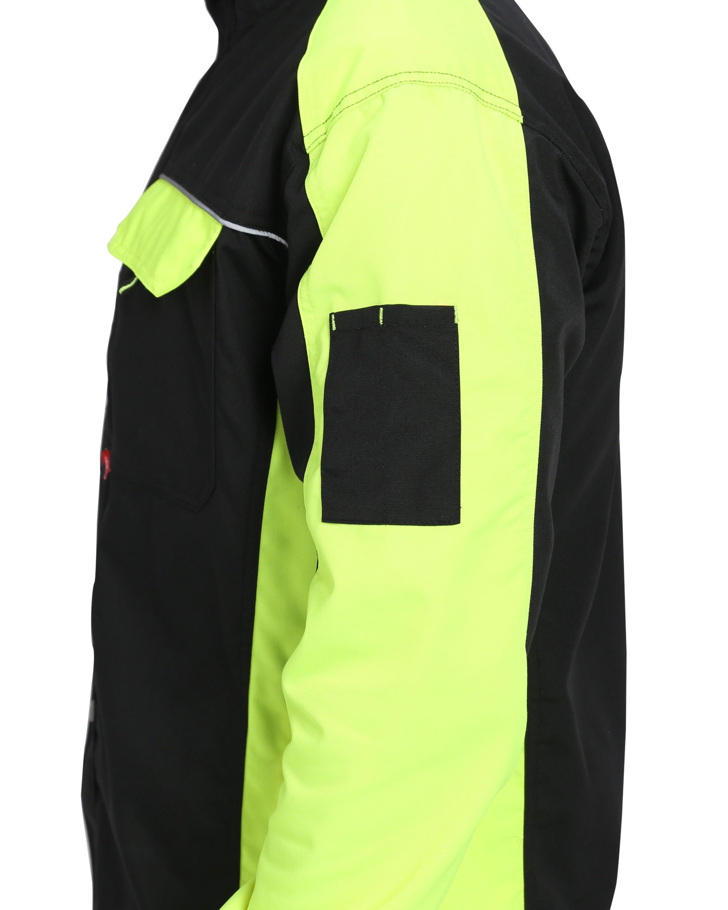 Костюм СИРИУС-ОНИКС куртка, брюки черный с лимонным Костюм СИРИУС-ОНИКС куртка, брюки черный с лимонным